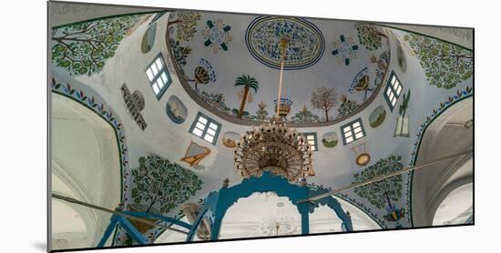 Low angle view of ceiling of Abuhav Synagogue, Safed (Zfat), Galilee, Israel-null-Mounted Photographic Print