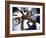 Low Angle View of Children of a Baseball Team in a Huddle-null-Framed Photographic Print