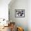 Low Angle View of Children of a Baseball Team in a Huddle-null-Framed Photographic Print displayed on a wall