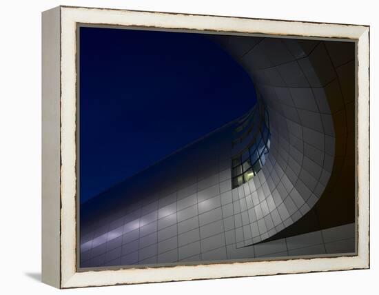 Low Angle View of Exterior of Dublin Airport, Terminal 2, Republic of Ireland-Ian Bruce-Framed Stretched Canvas