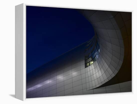 Low Angle View of Exterior of Dublin Airport, Terminal 2, Republic of Ireland-Ian Bruce-Framed Stretched Canvas