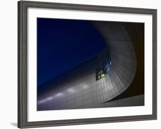 Low Angle View of Exterior of Dublin Airport, Terminal 2, Republic of Ireland-Ian Bruce-Framed Photo