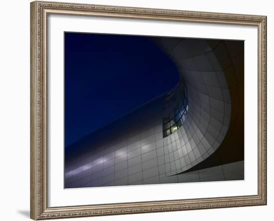 Low Angle View of Exterior of Dublin Airport, Terminal 2, Republic of Ireland-Ian Bruce-Framed Photo