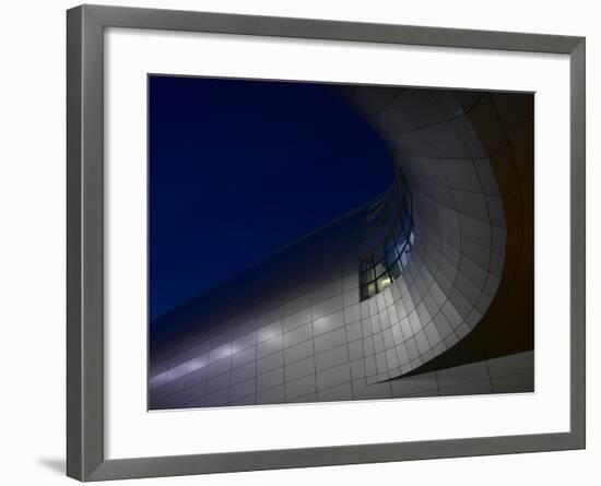 Low Angle View of Exterior of Dublin Airport, Terminal 2, Republic of Ireland-Ian Bruce-Framed Photo