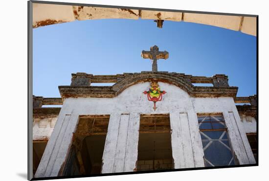 Low angle view of Haunted Diplomat Hotel, Baguio City, Luzon, Philippines-null-Mounted Photographic Print