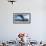 Low Angle View of Millennium Bridge, Thames River, Southwark, London, England-null-Framed Photographic Print displayed on a wall