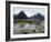 Low-Angle View of Mitre Peak, Stirling Falls, New Zealand-Timothy Mulholland-Framed Photographic Print