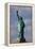 Low angle view of Statue Of Liberty, Manhattan, New York City, New York State, USA-null-Framed Premier Image Canvas