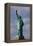 Low angle view of Statue Of Liberty, Manhattan, New York City, New York State, USA-null-Framed Premier Image Canvas