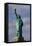 Low angle view of Statue Of Liberty, Manhattan, New York City, New York State, USA-null-Framed Premier Image Canvas