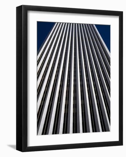 Low Angle View of the Aon Center, Chicago Loop, Chicago, Cook County, Illinois, USA-null-Framed Photographic Print