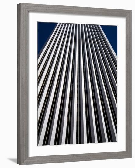 Low Angle View of the Aon Center, Chicago Loop, Chicago, Cook County, Illinois, USA-null-Framed Photographic Print