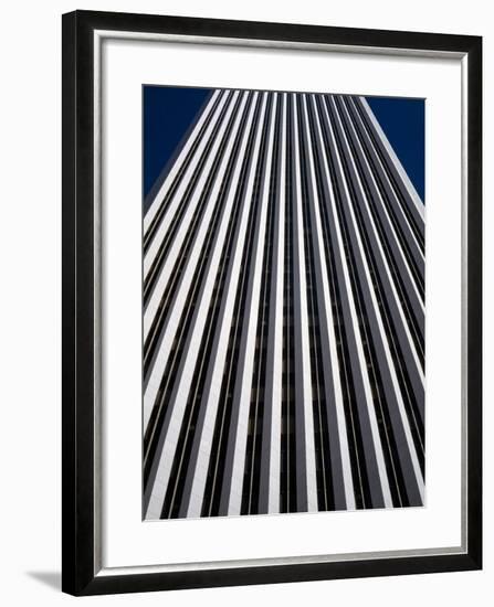 Low Angle View of the Aon Center, Chicago Loop, Chicago, Cook County, Illinois, USA-null-Framed Photographic Print