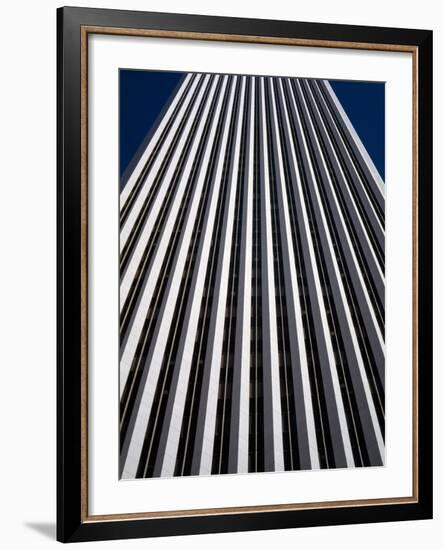 Low Angle View of the Aon Center, Chicago Loop, Chicago, Cook County, Illinois, USA-null-Framed Photographic Print