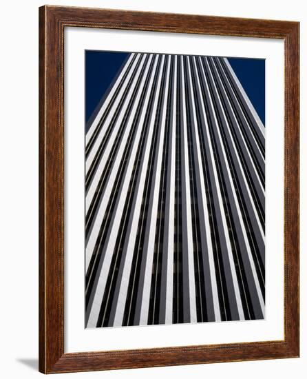 Low Angle View of the Aon Center, Chicago Loop, Chicago, Cook County, Illinois, USA-null-Framed Photographic Print