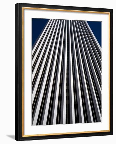 Low Angle View of the Aon Center, Chicago Loop, Chicago, Cook County, Illinois, USA-null-Framed Photographic Print