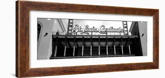 Low Angle View of the Busch Stadium in St. Louis, Missouri, USA-null-Framed Photographic Print