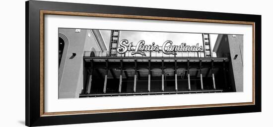 Low Angle View of the Busch Stadium in St. Louis, Missouri, USA-null-Framed Photographic Print