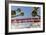 Low Angle View Of The Giant Dipper Roller Coaster Ride At The Santa Cruz Beach Boardwalk In CA-Ron Koeberer-Framed Photographic Print