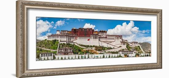 Low Angle View of the Potala Palace, Lhasa, Tibet, China-null-Framed Photographic Print