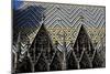 Low Angle View of the Tiled Roof of a Church, St Stephens Cathedral, Vienna, Austria-null-Mounted Giclee Print