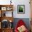 Low angle view of West Indian treefern (Cyathea arborea), Papillote Wilderness Retreat, Dominica-null-Framed Photographic Print displayed on a wall