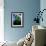 Low angle view of West Indian treefern (Cyathea arborea), Papillote Wilderness Retreat, Dominica-null-Framed Photographic Print displayed on a wall