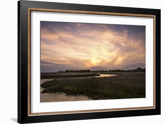 Low Country Sunset I-Danny Head-Framed Art Print