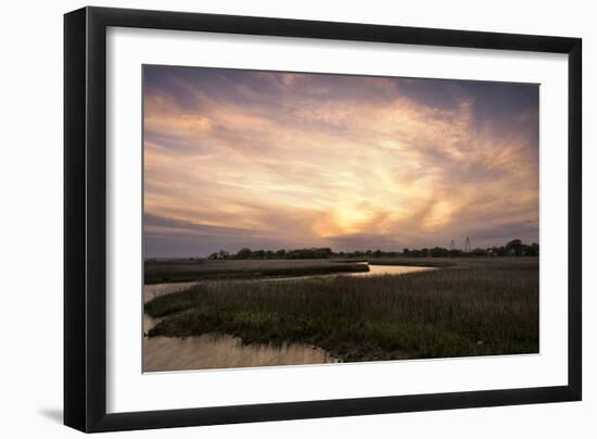 Low Country Sunset I-Danny Head-Framed Art Print