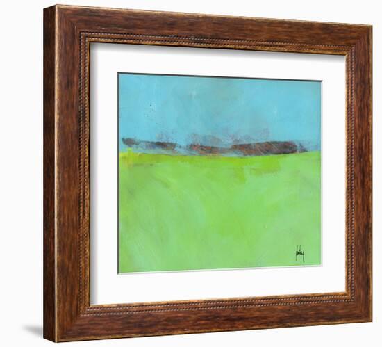 Low Distant Hills-Paul Bailey-Framed Art Print