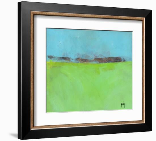 Low Distant Hills-Paul Bailey-Framed Art Print