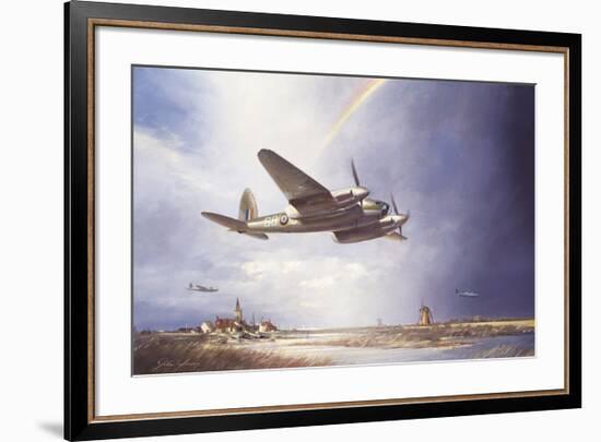 Low-flying Mosquito-John Young-Framed Premium Giclee Print