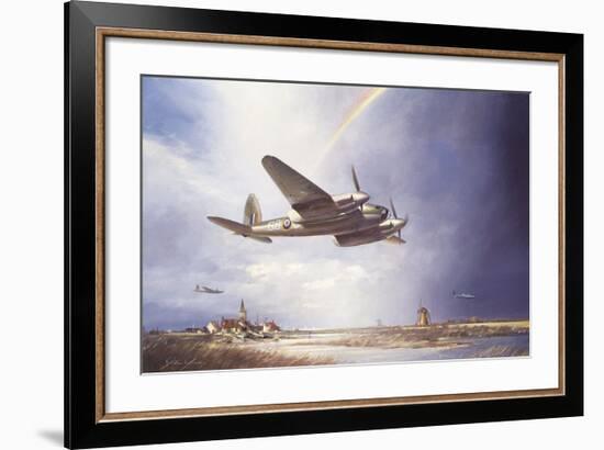 Low-flying Mosquito-John Young-Framed Premium Giclee Print