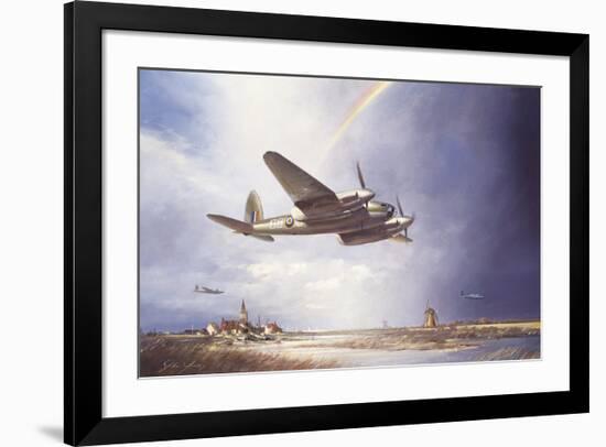 Low-flying Mosquito-John Young-Framed Premium Giclee Print