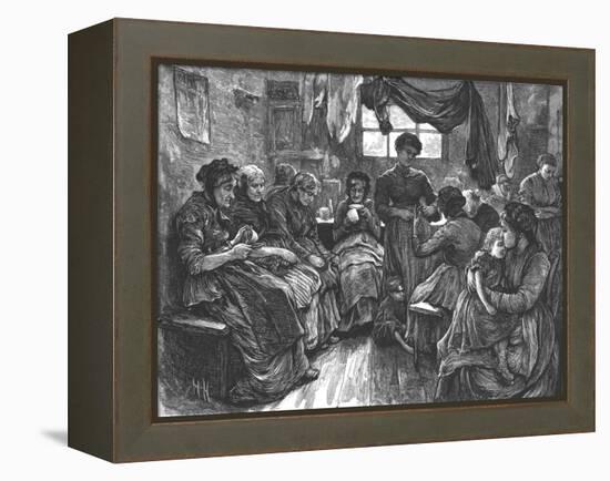 'Low Lodging House, St. Giles's', 1872-Unknown-Framed Premier Image Canvas