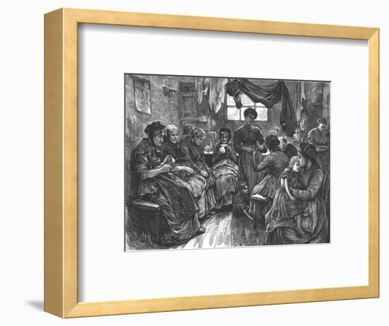 'Low Lodging House, St. Giles's', 1872-Unknown-Framed Giclee Print