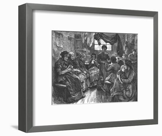 'Low Lodging House, St. Giles's', 1872-Unknown-Framed Giclee Print