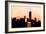 Low Poly New York Art - 1 WTC Sunset-Philippe Hugonnard-Framed Art Print