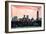 Low Poly New York Art - Manhattan Coral-Philippe Hugonnard-Framed Art Print