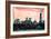 Low Poly New York Art - Manhattan Coral-Philippe Hugonnard-Framed Art Print