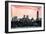 Low Poly New York Art - Manhattan Coral-Philippe Hugonnard-Framed Art Print