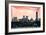 Low Poly New York Art - Manhattan Coral-Philippe Hugonnard-Framed Art Print