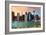 Low Poly New York Art - Manhattan Skyline-Philippe Hugonnard-Framed Art Print