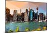 Low Poly New York Art - Manhattan Skyline-Philippe Hugonnard-Mounted Art Print