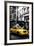 Low Poly New York Art - Manhattan Taxi-Philippe Hugonnard-Framed Art Print