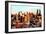 Low Poly New York Art - Midtown NYC-Philippe Hugonnard-Framed Art Print