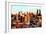 Low Poly New York Art - Midtown NYC-Philippe Hugonnard-Framed Art Print