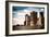 Low Poly New York Art - NY Skyscrapers-Philippe Hugonnard-Framed Art Print