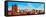 Low Poly New York Art - NYC Skyline-Philippe Hugonnard-Framed Stretched Canvas