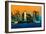 Low Poly New York Art - NYC Sunlight-Philippe Hugonnard-Framed Art Print